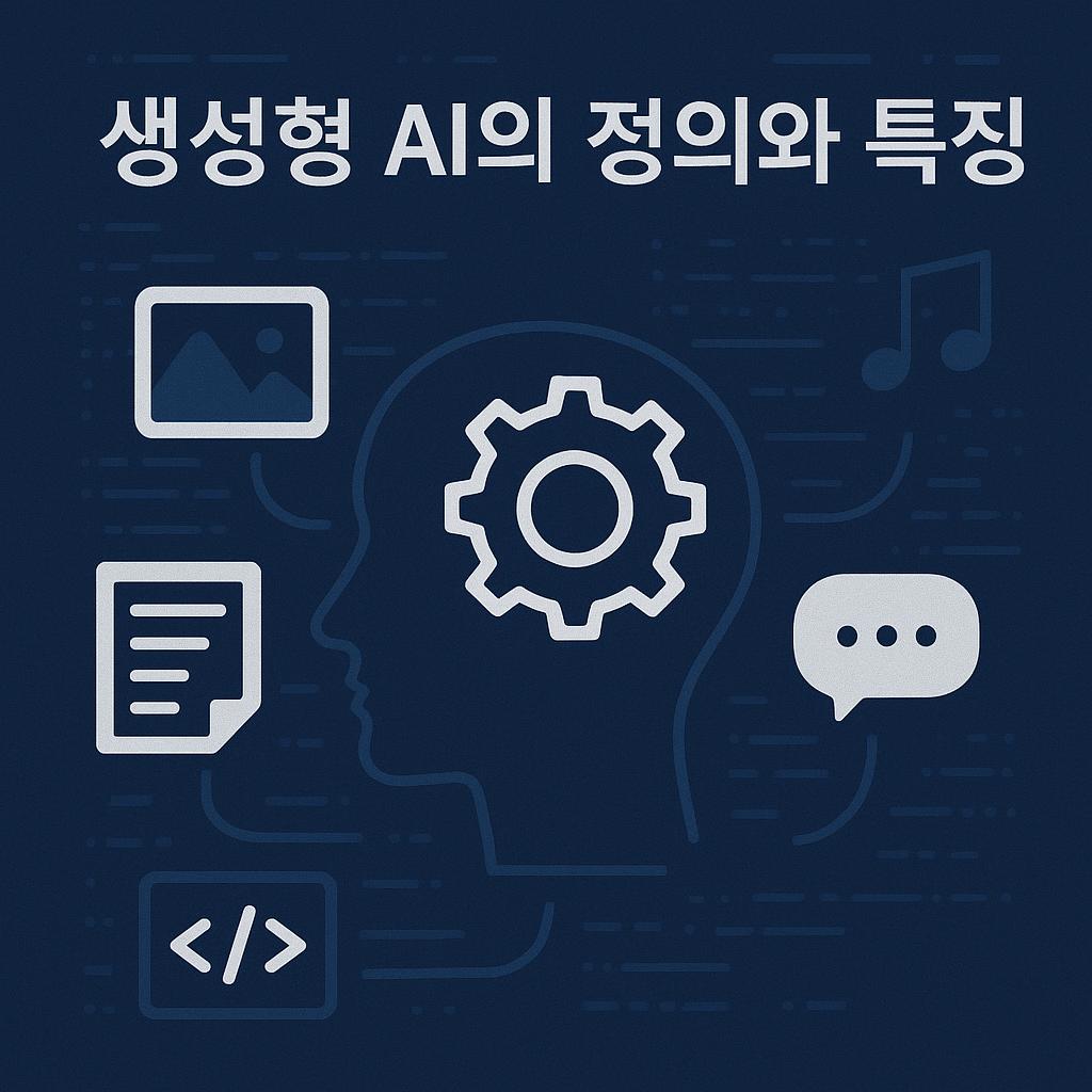 생성형 AI의 정의와 특징